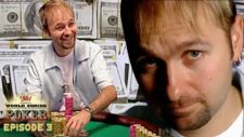 Ein Bild von der World Series of Poker 2004, Episode 3, mit einer Gruppe von Pokerspielern an einem Tisch in Aktion.