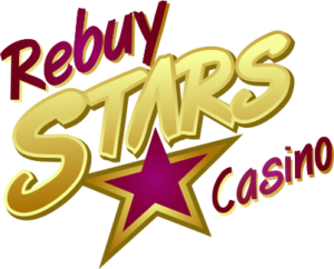 Ein stilisiertes Logo mit dem Text "RebuyStars.cz" in blauer und weißer Schrift auf schwarzem Hintergrund.