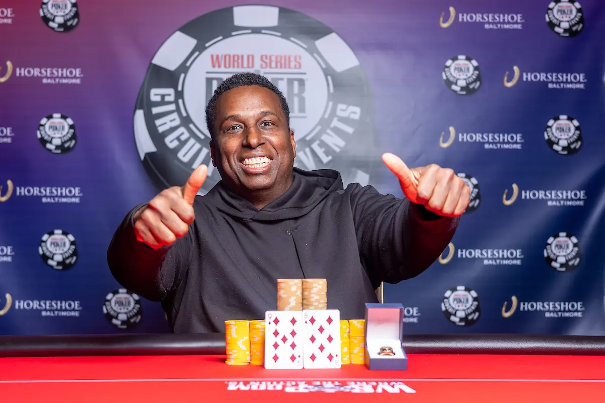 Maurice Hawkins WSOPC Baltimore Main Event 2025