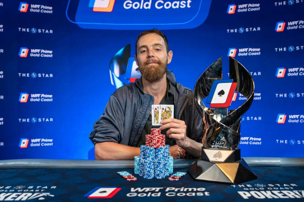 Joshua McSwiney WPT Prime Gold Coast Champion 2025