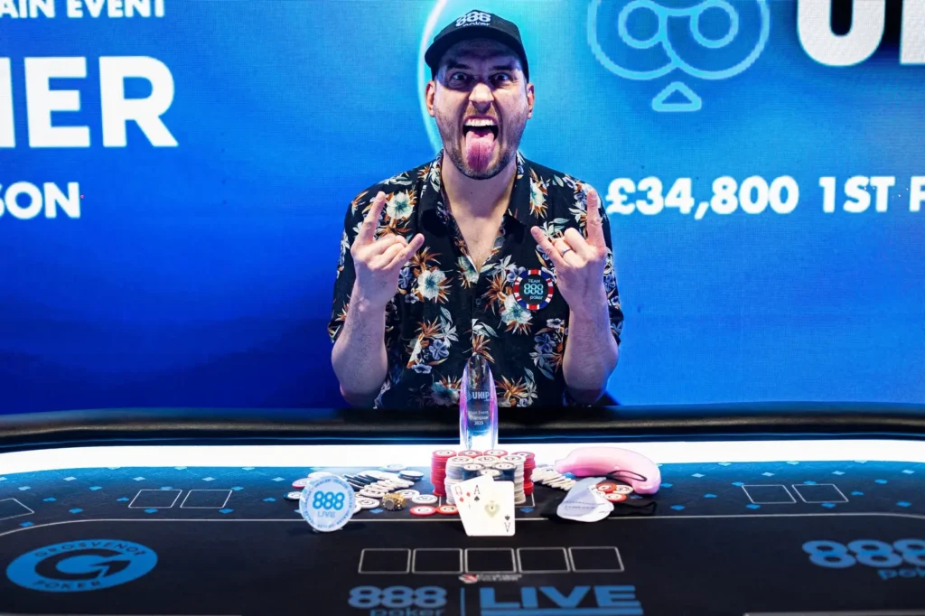 Ian Simpson UK Poker League Newcastle 2025 Main Event