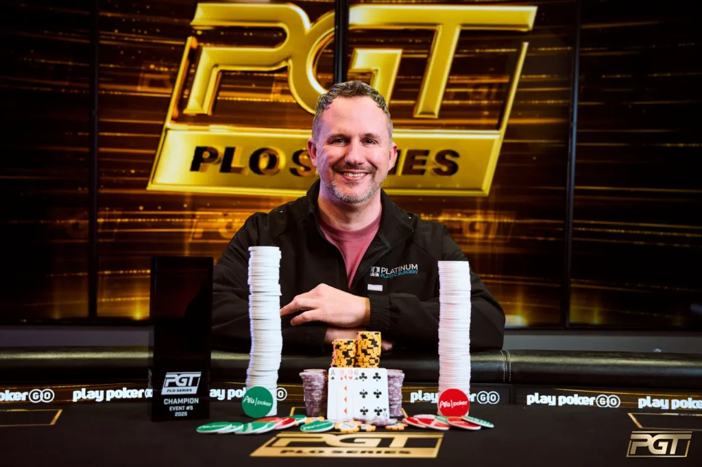 Christopher Costa PokerGO Tour PLO Series 2025 Event 05