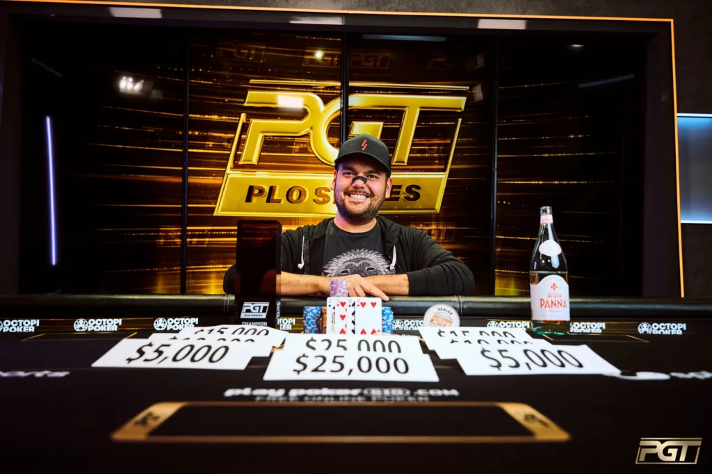 Bryce Yockey PokerGO Tour PLO Series 2025 Event 08
