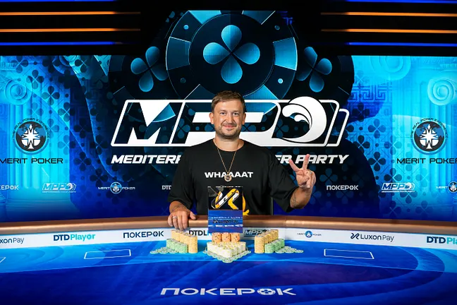 Ivan Bryksin Luxon Pay Grand Final Mediterranean Poker Party 2025