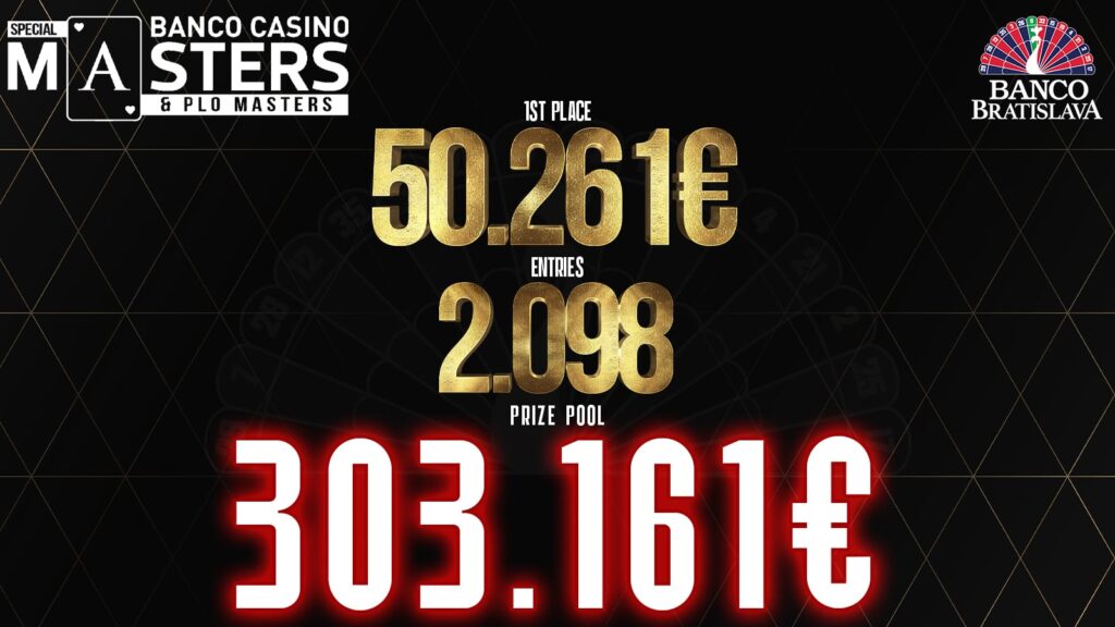 Ein Mann und eine Frau spielen Poker in einem eleganten Casino. Der Mann hat eine Hand mit Karten und Chips, während die Frau konzentriert ihre Karten betrachtet. Die Szene strahlt eine Atmosphäre von Span