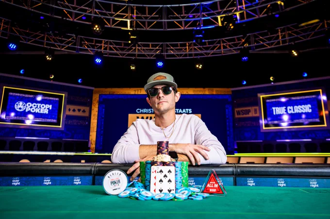 Christopher Staats $1.500 No-Limit Hold’em 6-Handed WSOP 2025