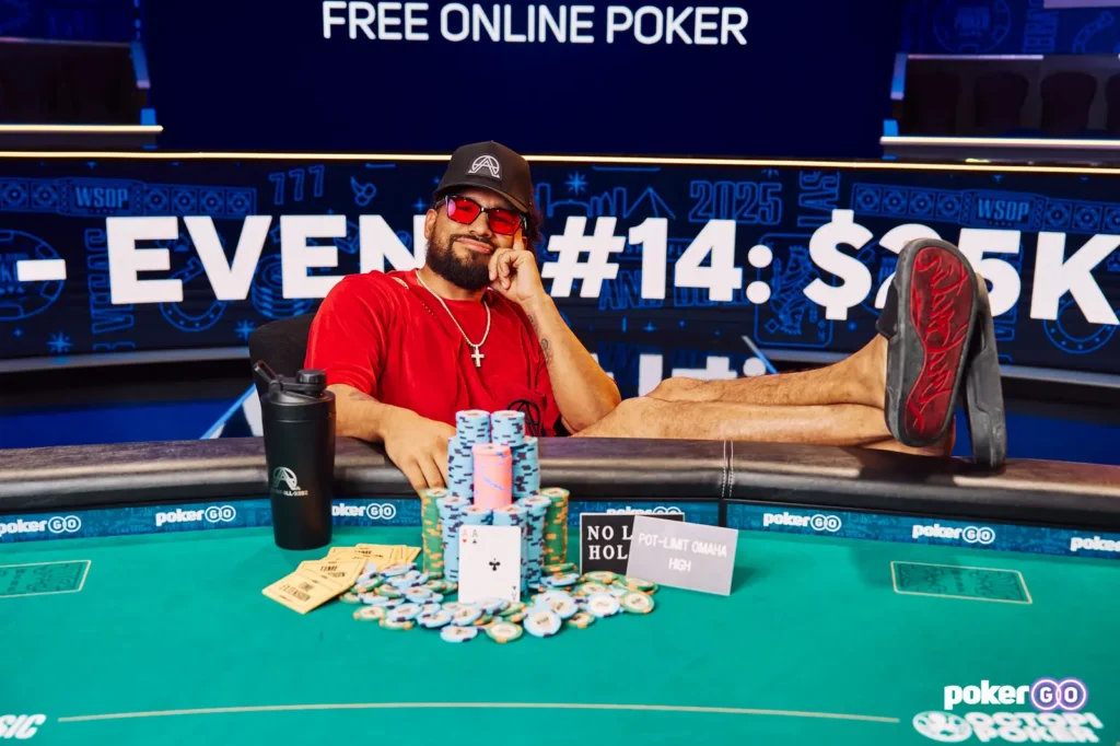 Lou Garza $25,000 Mixed PLO/NLH High Roller WSOP 2025
