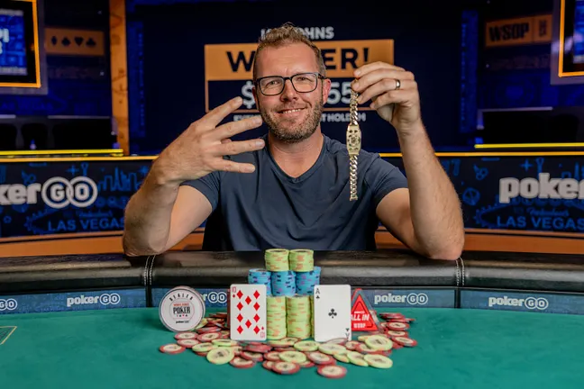 Ian Johns $10,000 Limit Hold'em Championship WSOP 2025
