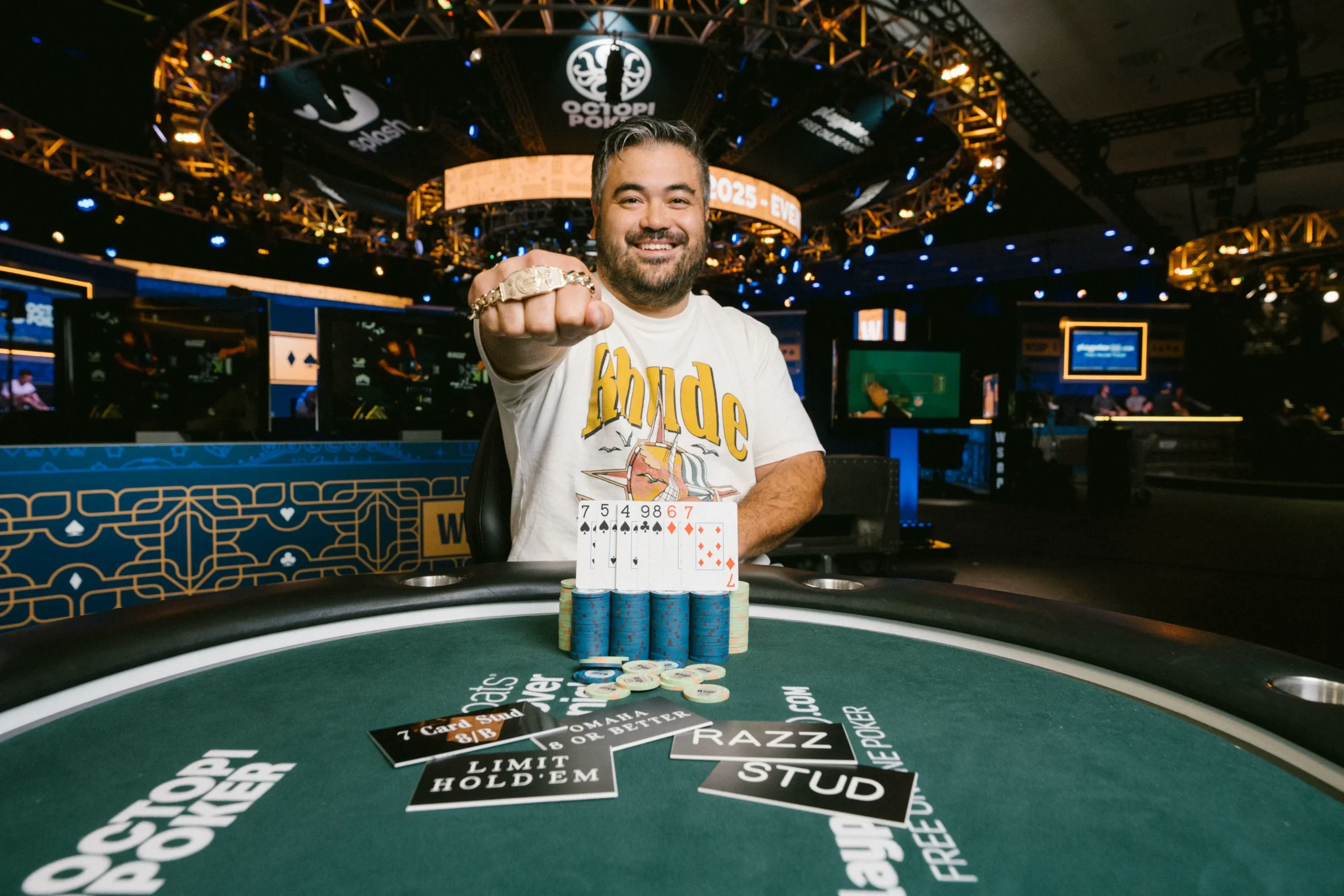 Kristopher Tong $10,000 HORSE Championship WSOP 2025