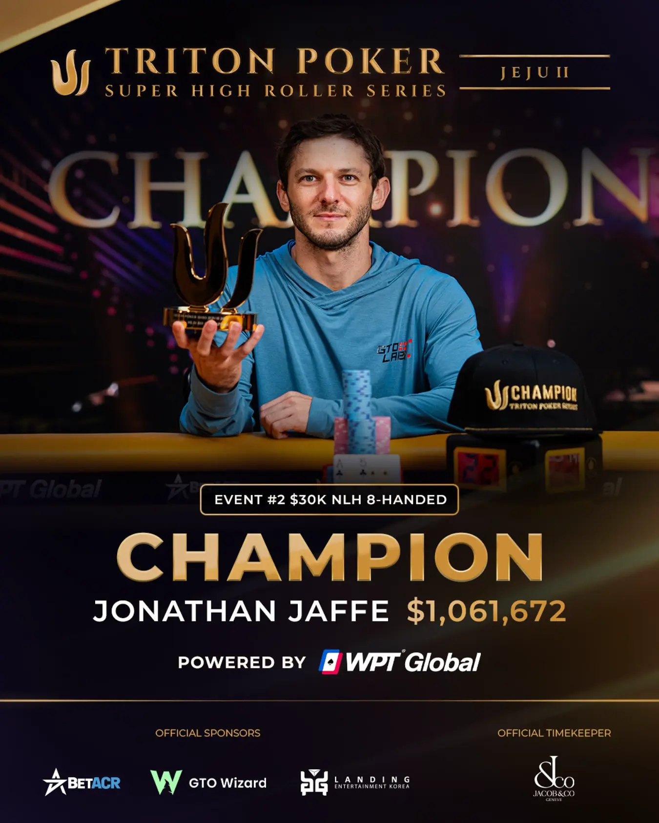 Jonathan Jaffe Event #2 Triton SHRS Jeju II 2025