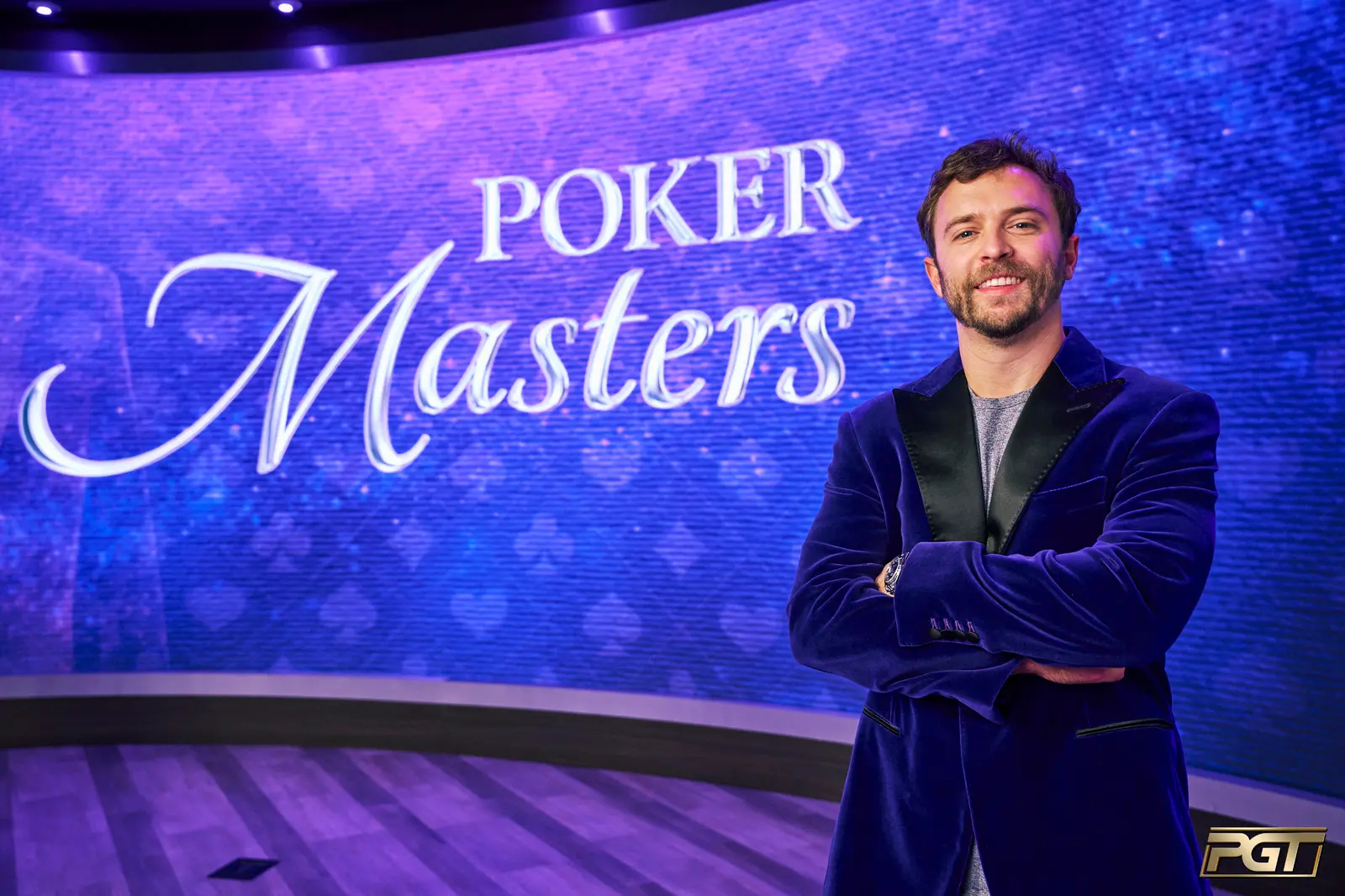 David Coleman Purple Jacket Poker Masters 2025