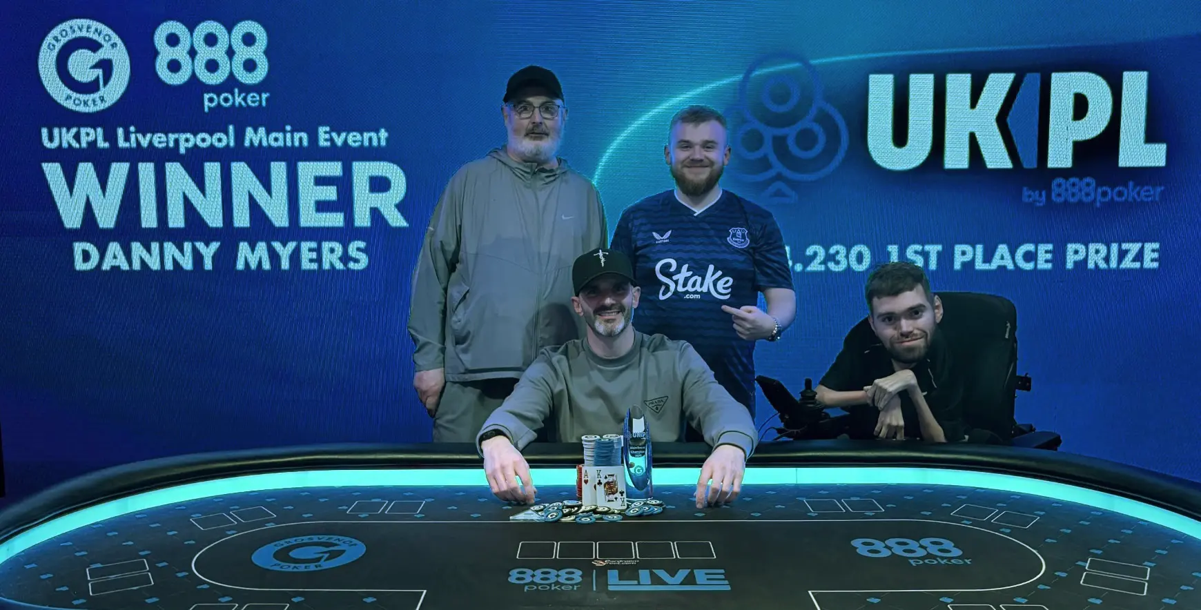 Danny Myers UK Poker League Liverpool 2025