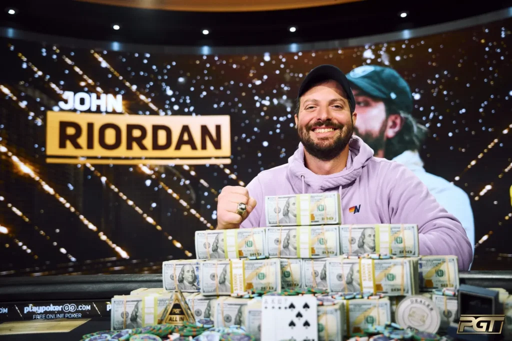 John Riordan $100k SHR Bowl PLO