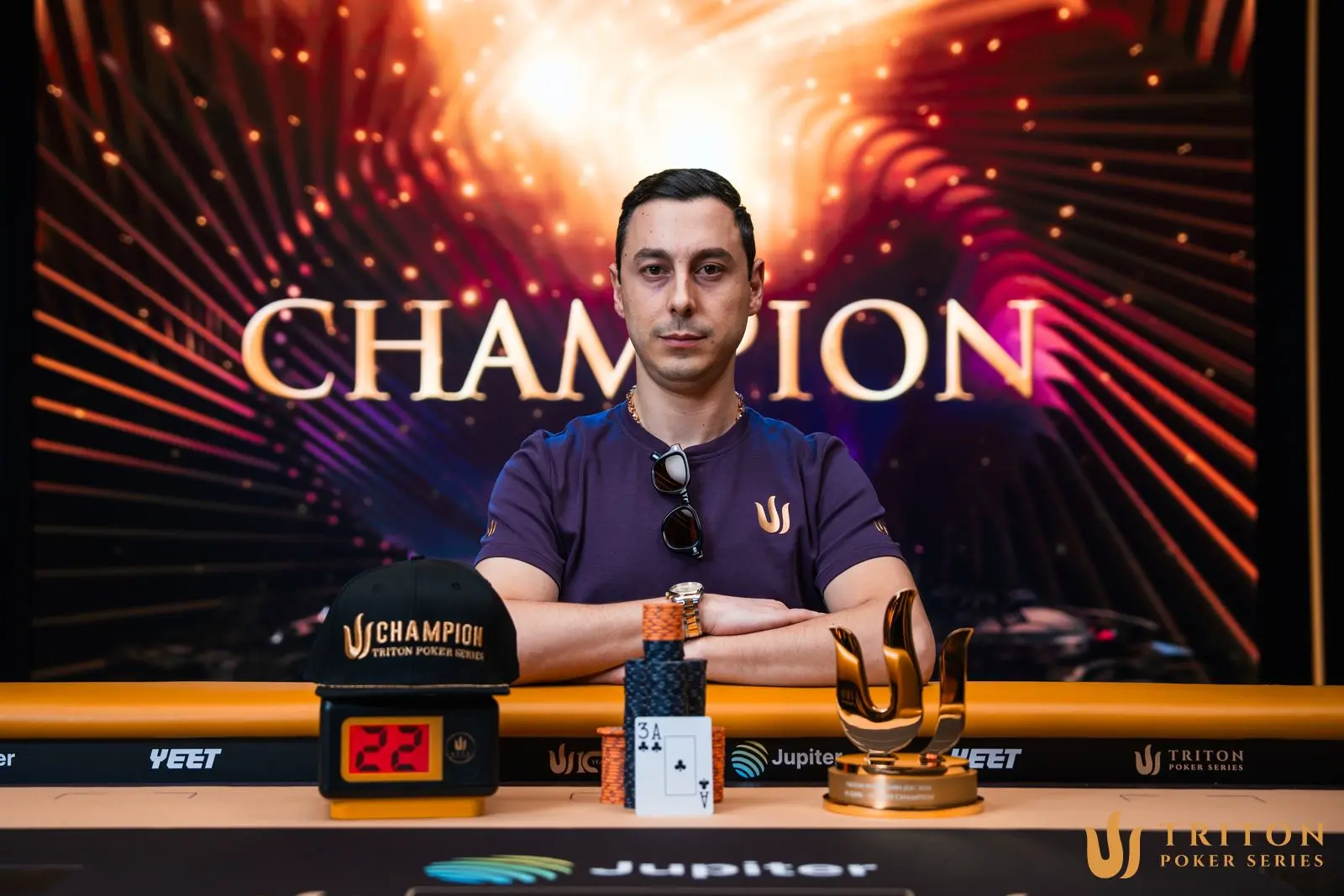 Aren Bezhanyan $20k NLH 8-Handed Triton SHR Series Jeju 2026