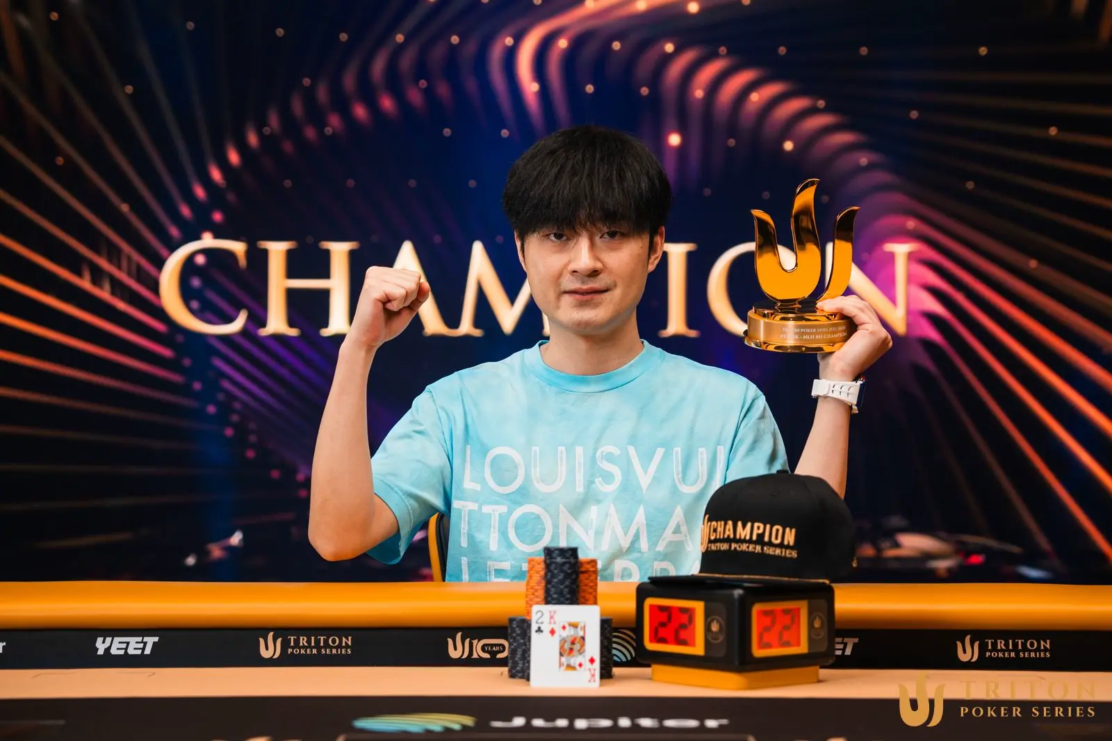 Chen Mingcong $30k NLH 8-Handed Triton SHR Series Jeju 2026