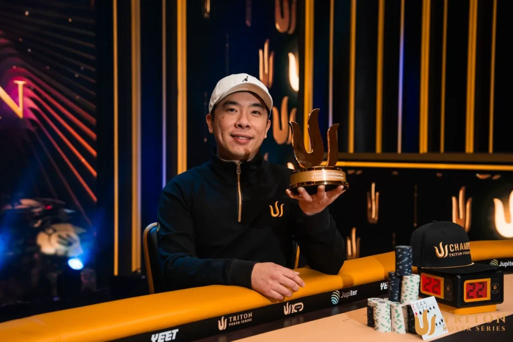 Chan Wai Leong $25k PLO 6-Handed Triton SHR Series Jeju 2026