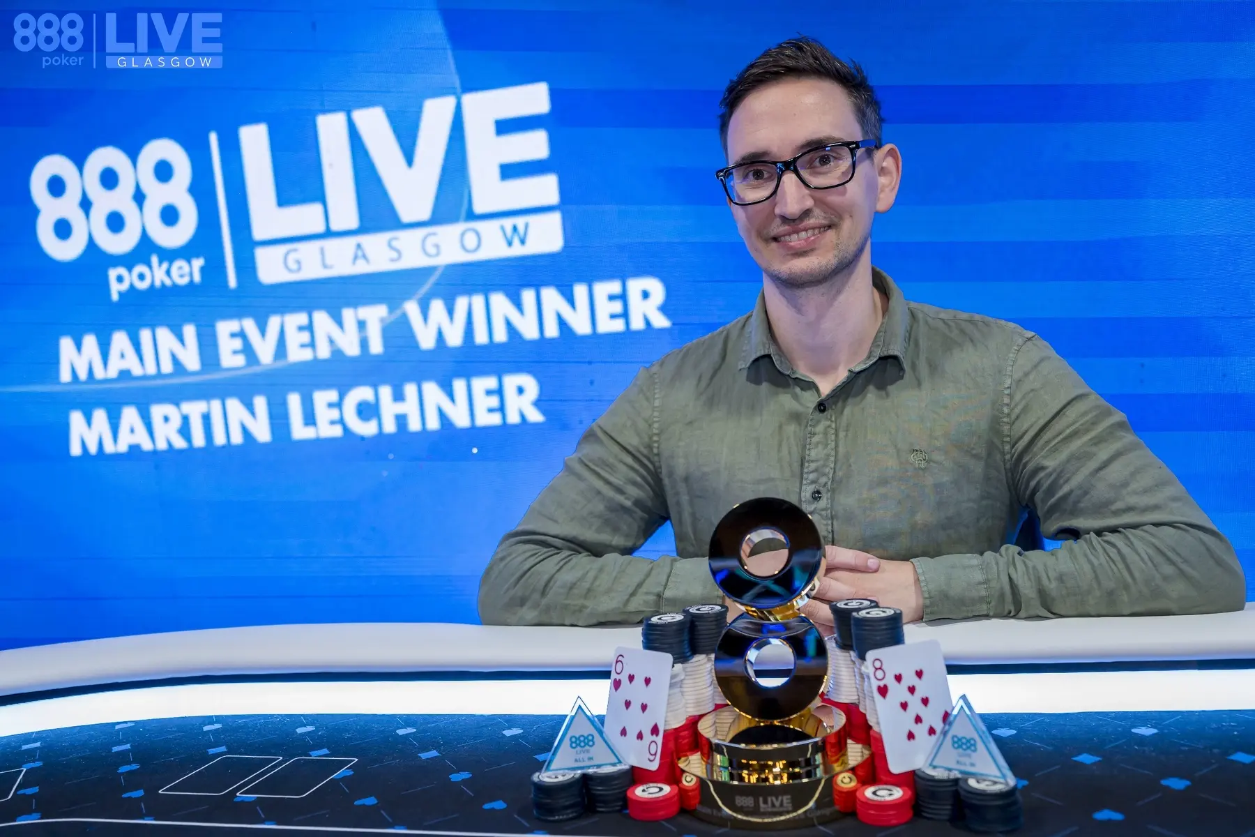 Martin Lechner Main Event 888poker LIVE Glasgow 2026