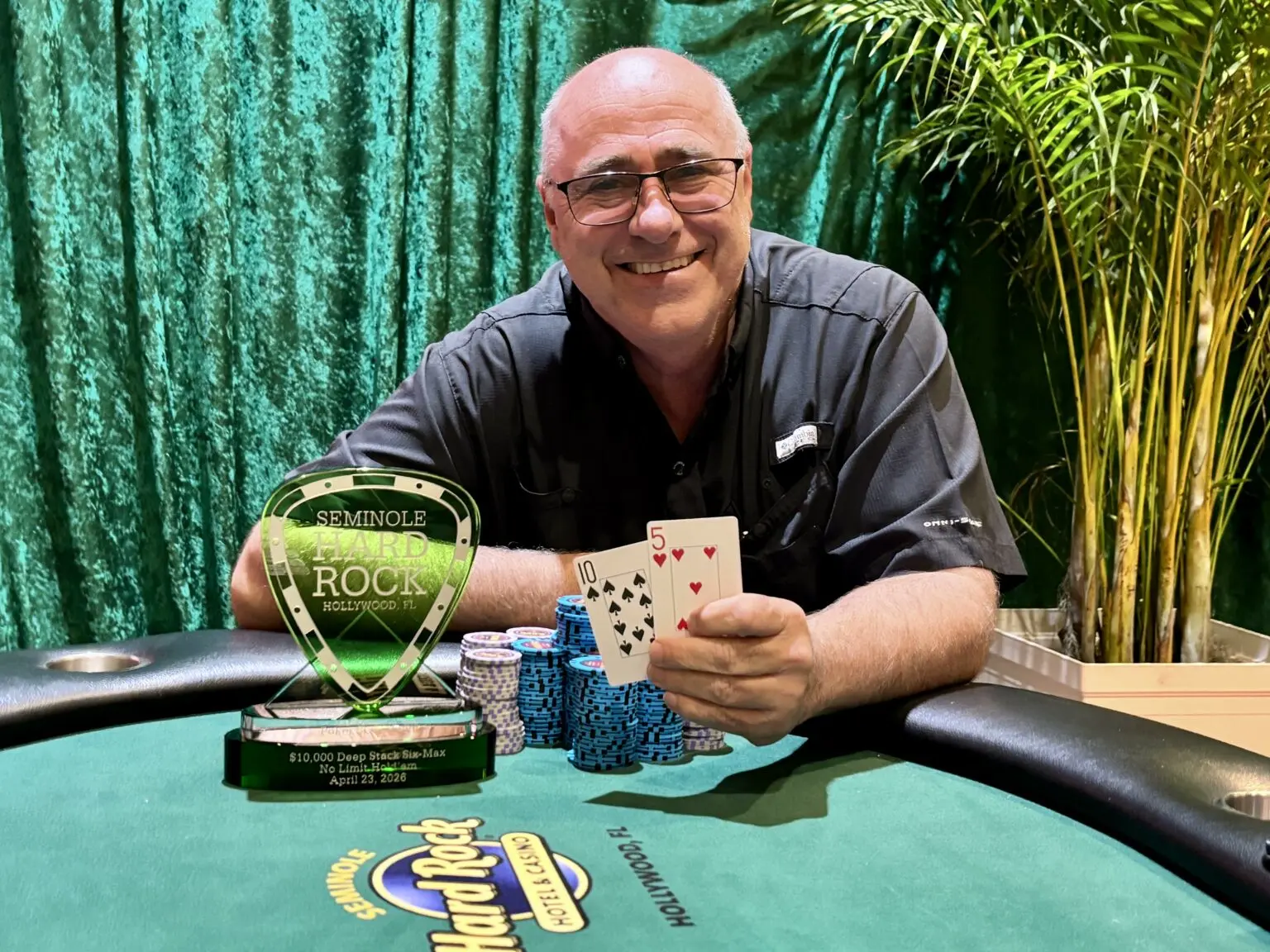 Giuseppe Iadisernia, Event #54 Seminole Hard Rock Poker Showdown 2026
