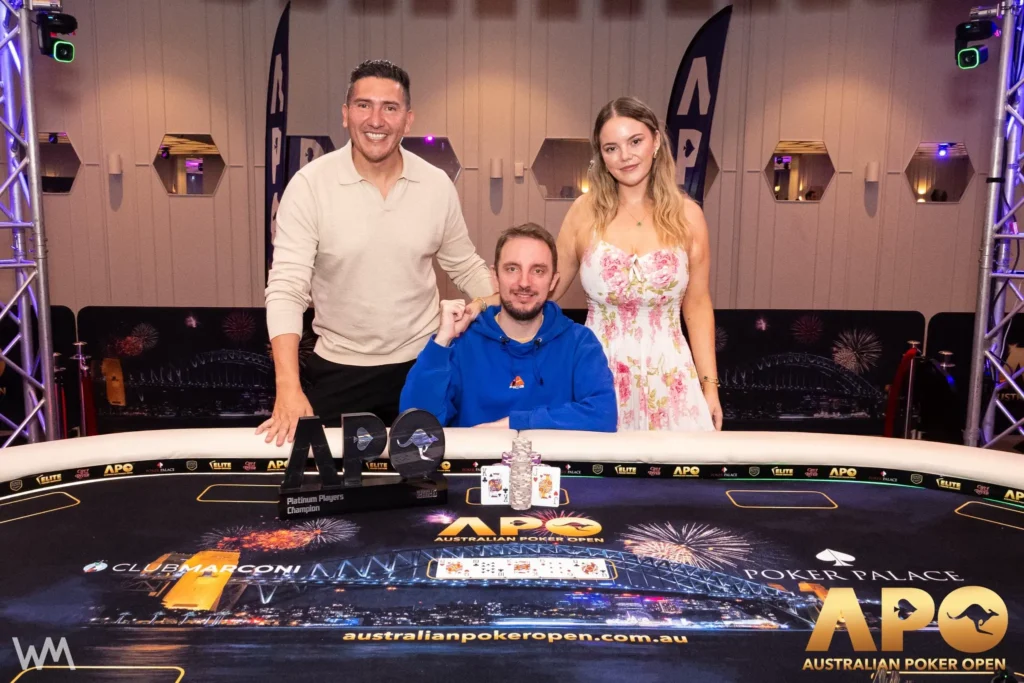 Joris Michl Platinum Players Championship Australian Poker Open 2026
