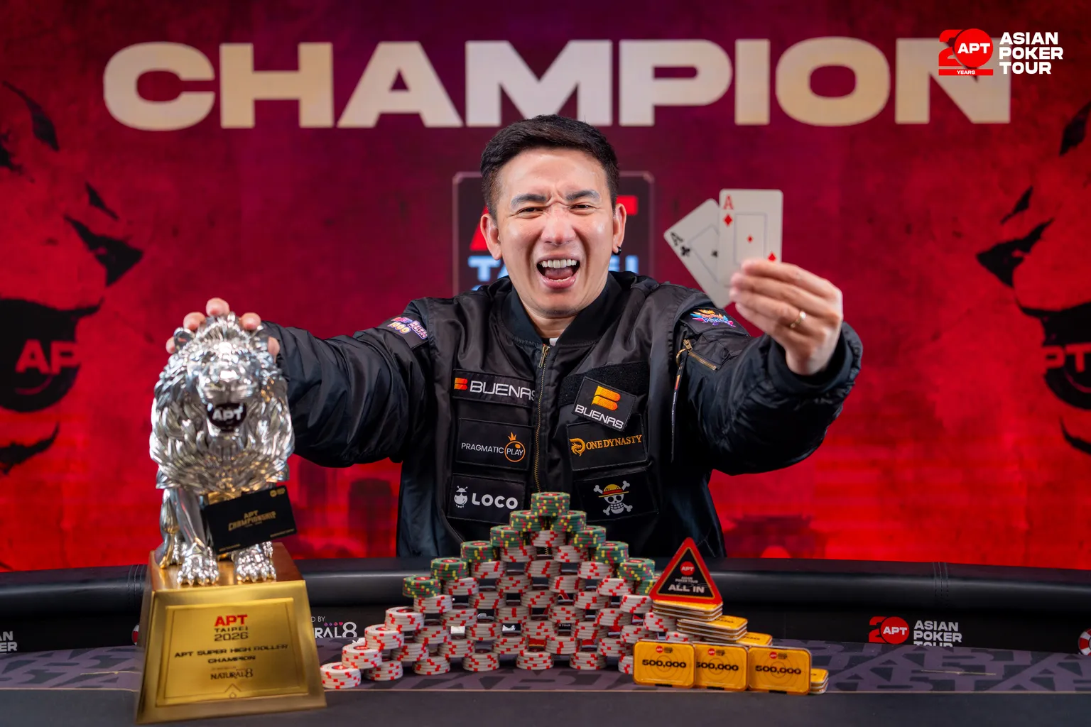 Mike Takayama Super High Roller APT Taipei 2026