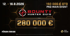Bounty Hunter Days Summer Edition im GCA mit PKO Main Event