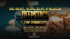 Deepstack Turnier am Donnerstag im Grand Casino Liechtenstein (GCLI)