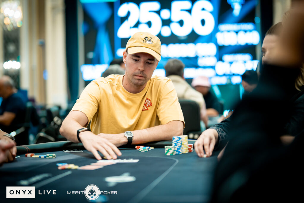 Manuel Fritz bei der Onyx High Roller Series