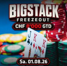 Grand Casino Liechtenstein Big Stack Freezeout am 1. August