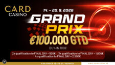 Der € 100.000 Grand Prix im Card Casino Samorin bei Bratislava