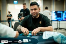 Daniel Rezaei beim Onyx High Roller Series Main Event