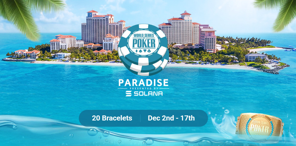 Kompletter schedule WSOP Paradise 2026