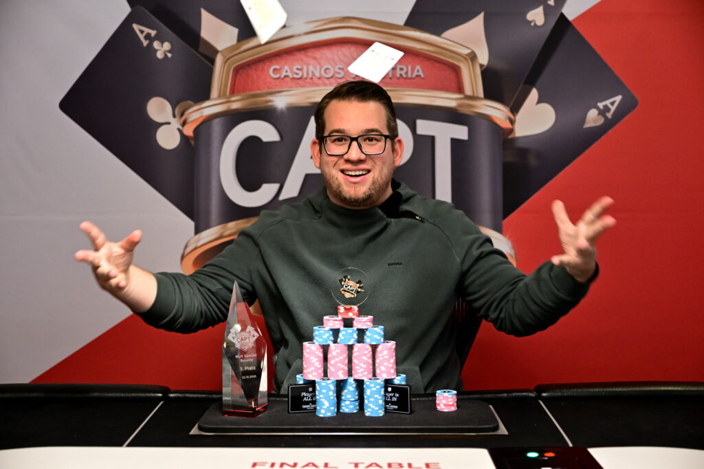 Sandro Zarriello gewinnt das Special Bounty der CAPT Bregenz II