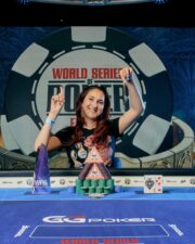Anca Eggenberger holte das allererste Ladies Bracelet der WSOP Europe